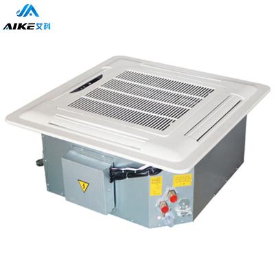 China 10m2 Stretching Hot Products Ceiling Cassette Type High Quality Fan Coil Unit For Central Air Conditioner for sale