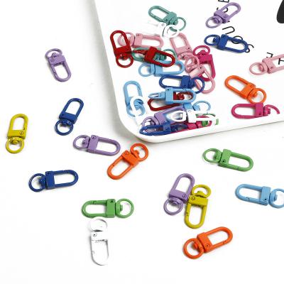 China Jewelry Making Colorful Bag Car Ring Metal Lobster Clasp Key Chain Clips DIYJewelry Accessories Key Chain Key Hooks Connection Bottom Results for sale