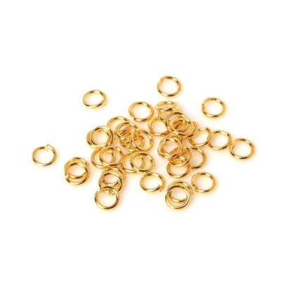 China Free Shipping DIY Jewelry Accessories 3/4/5/6/7/8/9/10/12/16/20mm Metal Jump Rings Silver Gold Silver Split Ring For Bracelet Jewelry Making Necklace DIY for sale