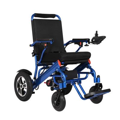 China Comfortable Rehabilitation Therapy Provides Properties Folding Electric Wheelchair Power Remote Control Electric Wheelchair for sale