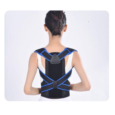 China Best Professional Chiropractic Adjustable Back Straightening Breathable Corrector Posture Waist Belt Shoulder Lumbar Belt Back Support for sale