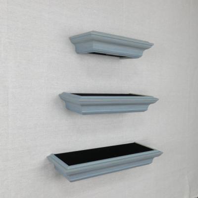 China Amazon Sustainable Hot Selling Wall Mounted Floating Shelves For Bedroom Living Room Kitchen Office for sale