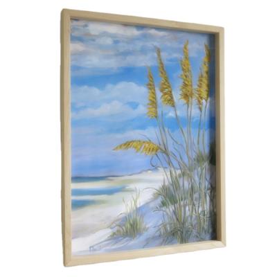 China Wooden Easy Change Artwork Birch Wood Post Frame With Magnet for sale