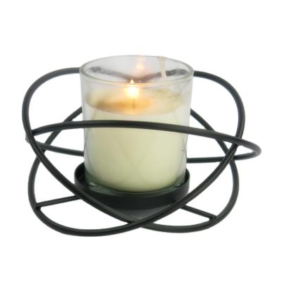 China New Design Wire Iron North European Candlestick For Home Decor for sale