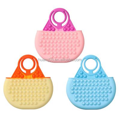 China Relieve Stress Latest Style Fashion Trend Temperament Pops Women's Handbag Bustle Person For Colorful Bustle Person Snap Bag For Ladies Bag Bustle Person Toys for sale