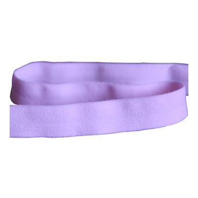 China Elastic 16mm Width Fold Over Coil Customized Color Elastic Packing Low MOQ Fold Over Crimp All Size for sale