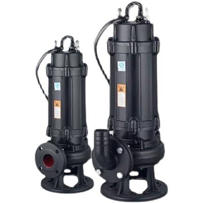 China High Efficiency Non-clogging Sewage Pump 1HP5HP10HP20HP High Power Submersible Sewage Pump for sale