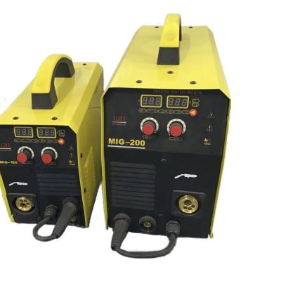 China New PORTABLE Gasless MIG Welder 200A Arc Welder 4-in-1 DC TIG DC Inverter Welder for sale