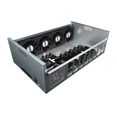 China Granja de la explotación minera de 4GB DDR3 Gpu, explotación minera Rig Rack de ETH AMD 8 Gpu en venta