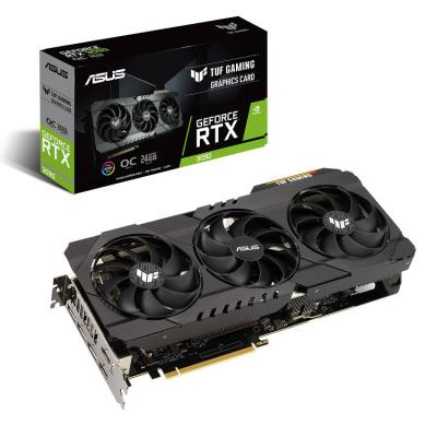 중국 DDR6X TUF 게임 그래픽 카드 RTX 3090 OC 24G 게임 1740년 1770MHz 하이테크 공상과학 소설 판매용