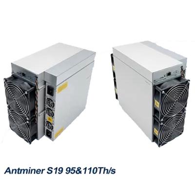 China Antminer S19 favorable, de BTC Bitcoin Asic 95.a 100a 110a Blockchain rafadora del minero S19pro 90.o en venta