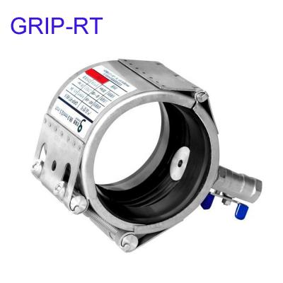 China GRIP-RT Water Double Lock Quick Hose Coupling With Side Outlet for sale