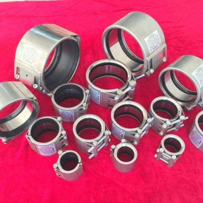 China With Band Insert Option Beijing Grip Pipe Technology Reinforced Grip-Z Axially Retained Coupling High Pressure for sale