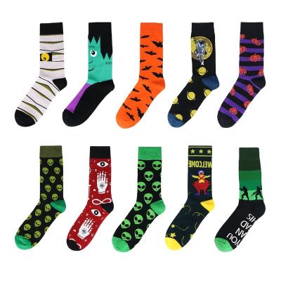 China Antibacterial Hot Funny Crazy Famous Novelty Gift Box Dress Happy Sale Socks Unisex Art for sale