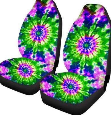 China Hot Custom Print Luxury Custom Car Fashion Full Dye Entry Link Seat Covers Set For All Cars for sale