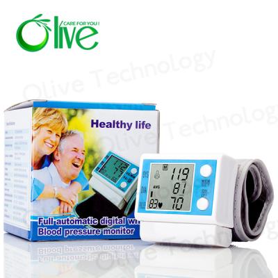 China 2015 the beset selling cheap one wrist style blood pressure monitor for sale