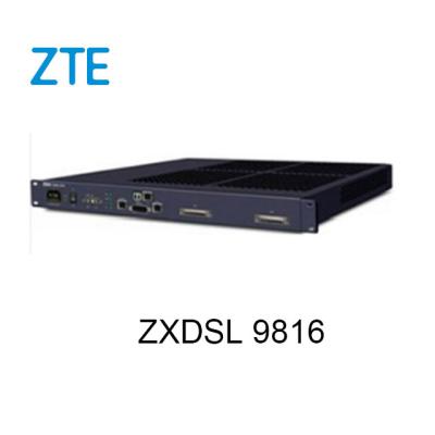 China ADSL2+/VDSL2/POTS SHDSL VDSL DSLAM Platform ZTE DSLAM ZXDSL 9816 for sale