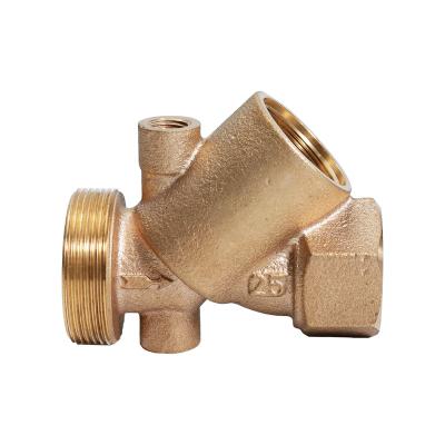 China Factory BRONZE Y Advance Y Strainer Valve Body Ball Check Valve Bronze Body for sale