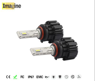 China HB4 CSP Led Headlight Bulb, led headlight Conversion Kit, 50w 6800lm 11-30V DC 40mm*77.5mm*14.2mm for sale