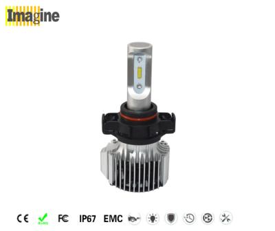 China Os bulbos automotivos do headlitgt do diodo emissor de luz, lascam os bulbos automotivos PSX24W brilhante super do farol do diodo emissor de luz com único feixe à venda