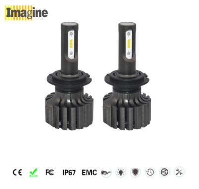 China Os bulbos automotivos do farol do diodo emissor de luz, L1S impermeável H7 conduziram um período mais longo do serviço dos bulbos 36w IP67 6000K do farol de Canbus à venda