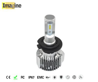 중국 72w IP67는 헤드라이트 보충 헤드라이트 전구, H7에 의하여 지도된 헤드라이트 전구 도로 법적인 차 점화 지도했습니다 판매용