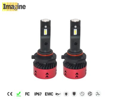 China Bulbos conduzidos automotivos do farol, lúmen brilhante extra todo dos bulbos 36w 6000K 4800 do farol H7 em um que ilumina-se à venda