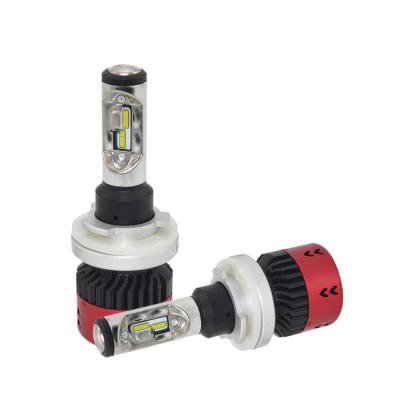 China Van de LEIDENE de bol vervangingskoplamp, Twee Stralen DC12V leidde de Omzettingsuitrusting H15 35w 5000K van Autokoplampen Geen Nodig Bedrading Te koop