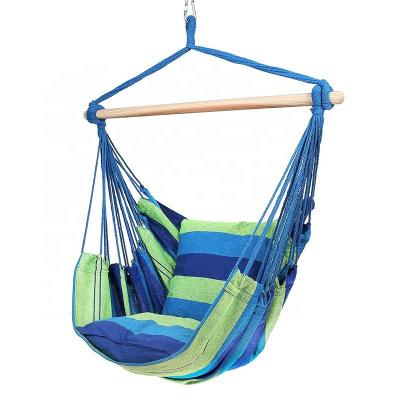 China Modern Customized Arming Rope Swing Hammock Chair For Bedroom/Patio/Outdoor/Indoor for sale