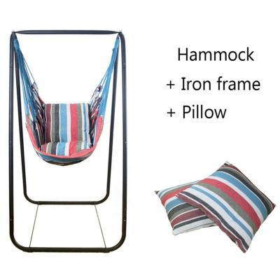 China Lightweight Outdoor Portable Hammock Chair With Stand for sale