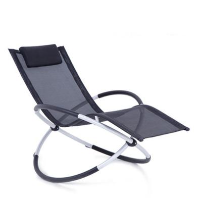 China Modern Outdoor Metal Rocking Chairs Weightless Rocking Chair Nanbo Rocking Chair Manufacturer for sale