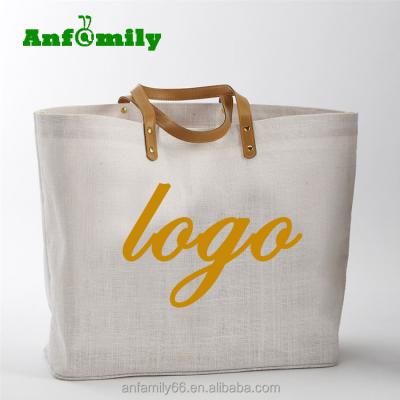 China Personalized Leather Tote Custom Jute Tote Bag New Gold Sequin Bride Tote Bag Gold Monogrammed For Wedding Day for sale