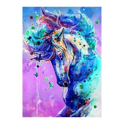 China Low MOQ 5D Modern Diamond Painting Kits For Adults Wall Art Canvas DIY Full Drill 5d Diamond Painting for sale