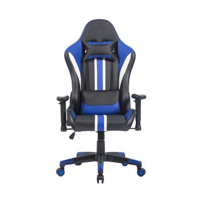 China Blue Spin Gaming Chairs Office Computer Gaming Chair Luxury Ergonomic Gamer Office Chair for sale