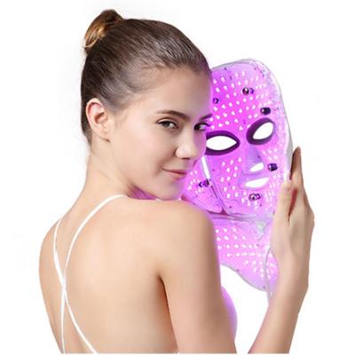 China Pigment Removal Photon Light Skin Beauty Therapy 7 Colors Led Face Mask for sale