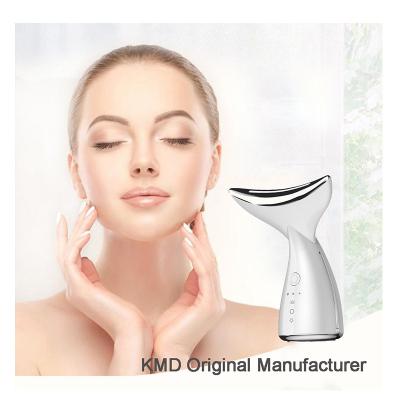 China Hot Wrinkle Removal Massage Neck Wrinkle Remover Products Microcurrent Facial Led Skin Tightening Device for sale