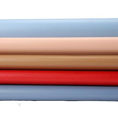 China Abrasion-resistant thick rexine leather doubel face leather for bags making waterproof synthetic leather for sale