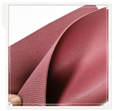 China New Arrivals Cool Running Thickness Waterproof Leatherette Fabric 1.5 Mm For Bags And Furniture With Various Colors Available for sale