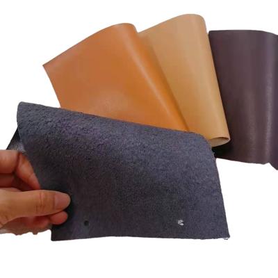 China waterproof pvc leatherette for shoes stratch resistance rexine leather faux roll fabric shoes leather material for sale