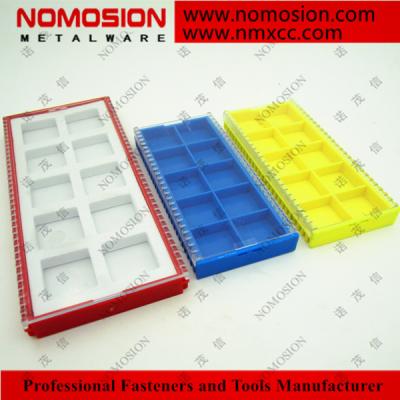 China Recycled Materials Milling Plastic Carbide Inserts Grid Packing Box for sale