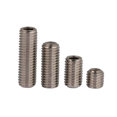 China M1.6 M2 M2.5 M3 M4 M5 HEX set screw 304 stainless steel inner screw HEX cup point socket M1.6 M2.5 M2.5 M3 M4 M5 china factory for sale