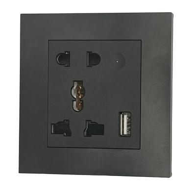 China China wifi Zigbee 3 Pin Multi Specification 1 Outlet Wall Switches And Sockets Electrical With 1 Usb Electrical Outlets for sale