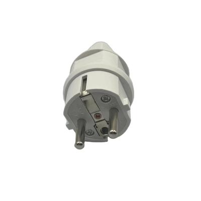 China 250v 16a electrical outlet good prices residential/general purpose fused male plug and Eu standard sockets and cavity pin sockets for sale