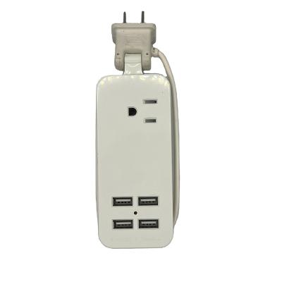 China General Appliances OEM Manufacturer Power Strip 2 Port Socket with 4 USB Power Socket with 1.5M Extension USA Plug Socket for sale