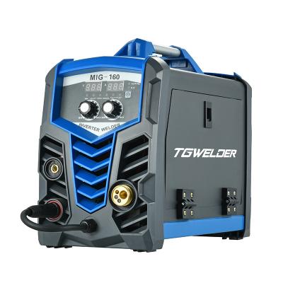 China TG Welder Steel Inverter MIG 5KG GAS OR GASLESS MIG WELDING MACHINE WHOLESALE EXW PRICE MIG-160 for sale