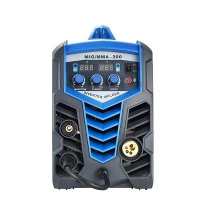 China Muttahida Majlis-e-Amal Magnetic Shops MIG Building Material MIG DC Inverter Welding Machine Portable Welder MIG/mma-140 for sale