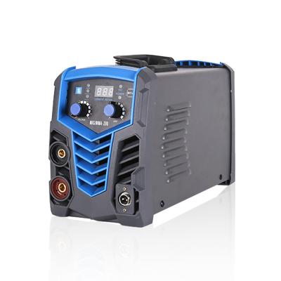 China PORTABLE portable metal soldador wire wave welder machine MIG/mma-200 for sale