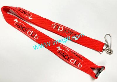 China romotional Custom Logo Neck Nylon Sublimation ,Heated Transfer Printing Polyester Lanyard with ID Card Holder for sale