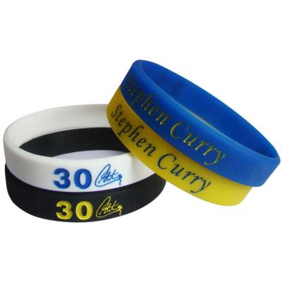 China Custom Colourful Sport Debossed Rubber Wristband  ,imkgift Debossed Silicone Wristbands for Promotion for sale