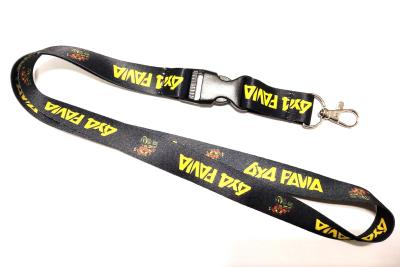 China Dye sublimation print lanyard , Sublimation lanyard , heat-transfer print  ribbon  Custom Nylon Screen Printed Lanyards for sale